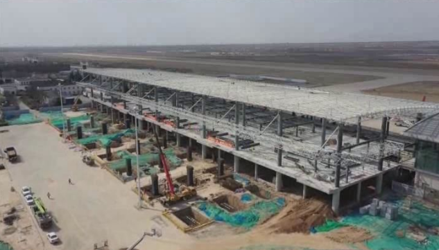 運城機場改擴建項目加快推進,成華防墜器堅守防護崗位